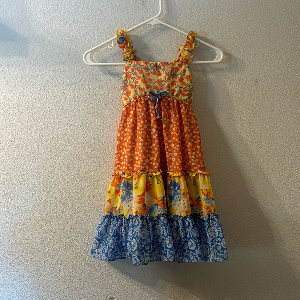 Jona Michelle paisley/ floral multi color dress size 6